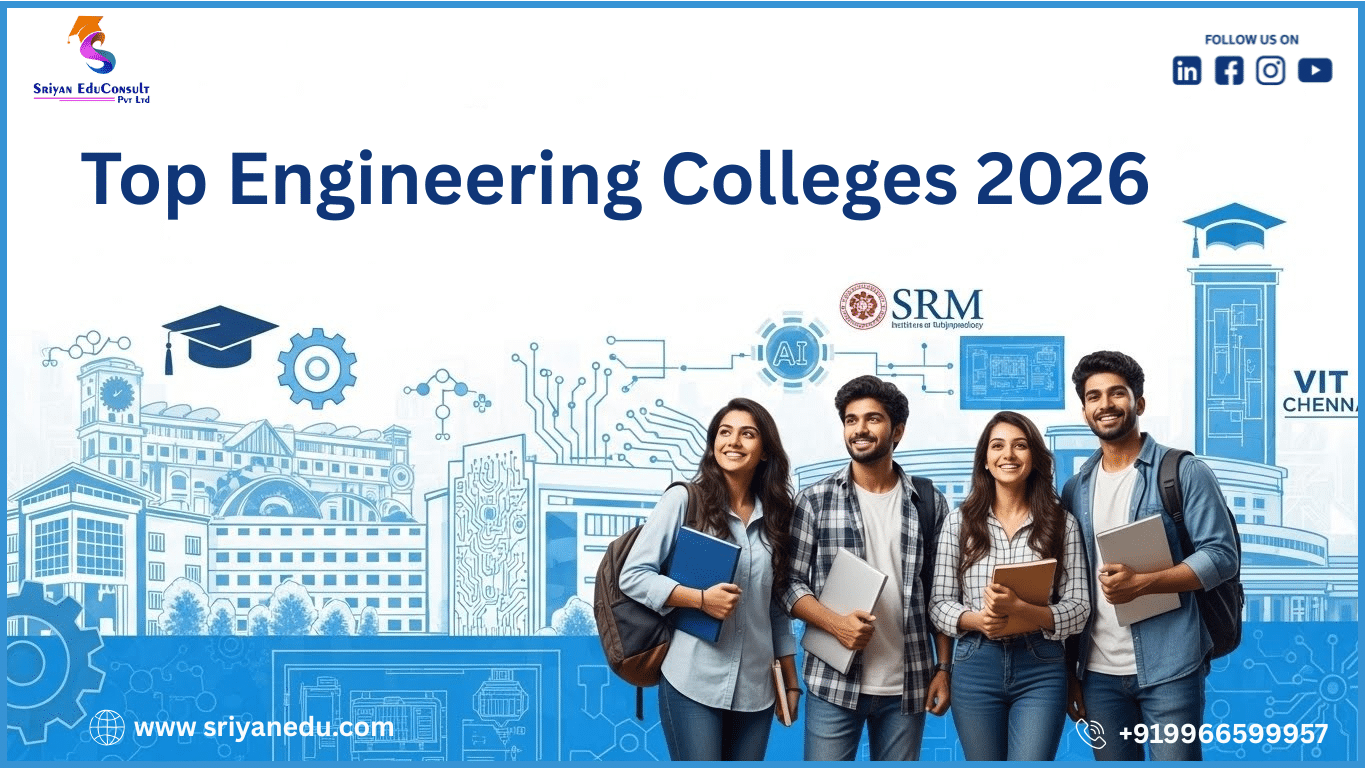 Top Engineering Colleges 2026 – Complete Admission Guide by Sriyan Edu