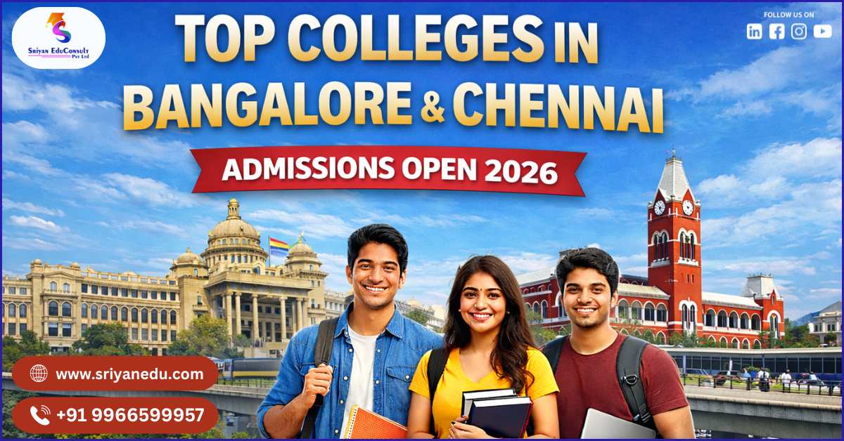Top Colleges in Bangalore and Chennai for Career-Focused Students