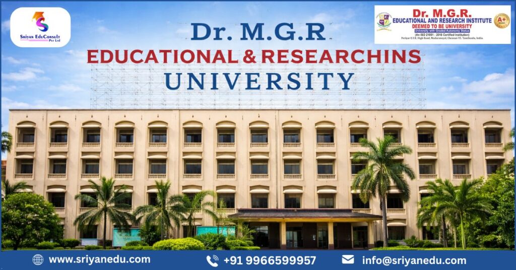 Dr. M. G. R. Educational and Research Institute