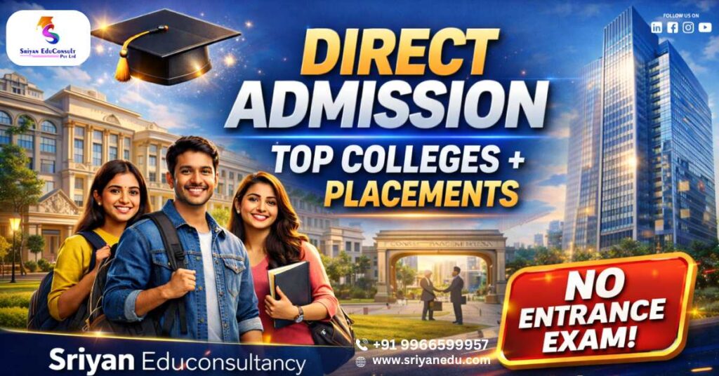 Direct Admission in Top Colleges with Placement