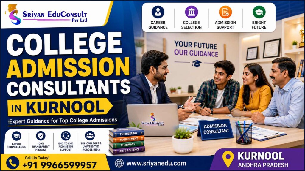 College Admission Consultants in Kurnool