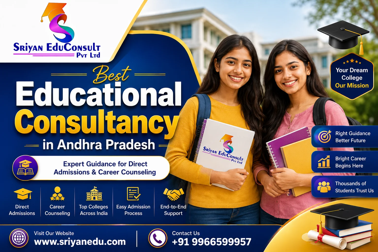 How to Choose the Right Educational Consultancy in Andhra Pradesh