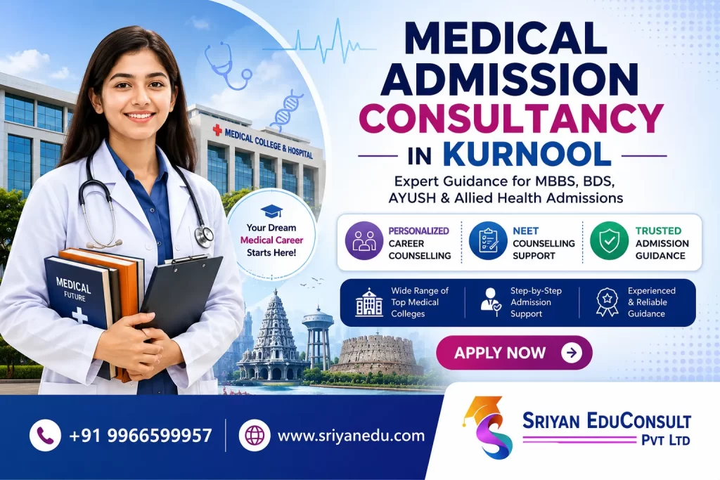 Medical Admission Consultancy in Kurnool