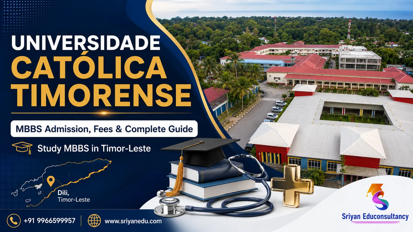 Universidade Católica Timorense: MBBS Admission, Fees, Eligibility & Complete Guide