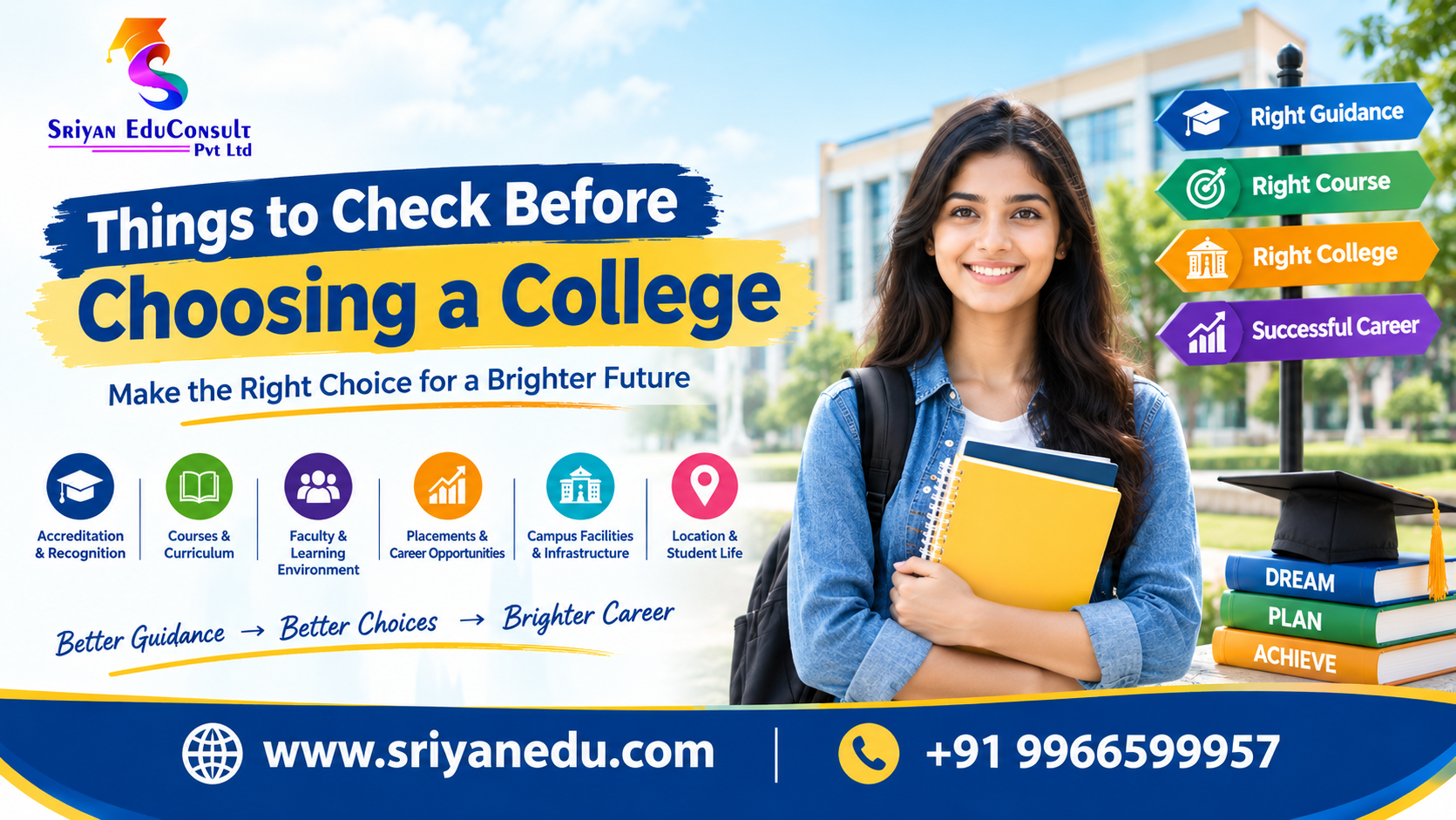 10 Things to Check Before Choosing a College
